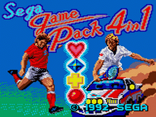Sega Game Pack 4 in 1 screenshot 3 for Sega Game Gear